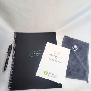 Rocketbook Core Smart Spiral Reuseable Notebook